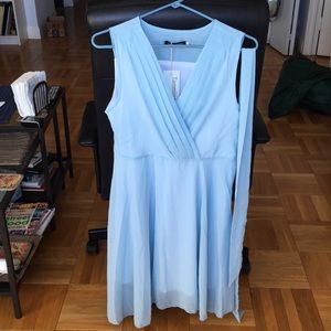 Brand new Light blue knee length dress